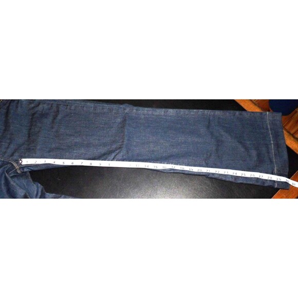 Paige Premium Denim Coldwater Canyon Bell Flare Dark Jeans Size 27 USA size 4 - Picture 16 of 16